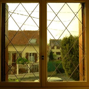 vitraux plomb losanges Saint-Ouen-l'aumône (1)